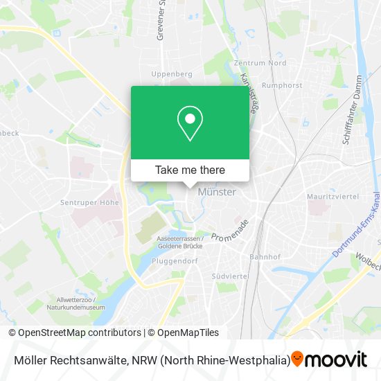 Карта Möller Rechtsanwälte