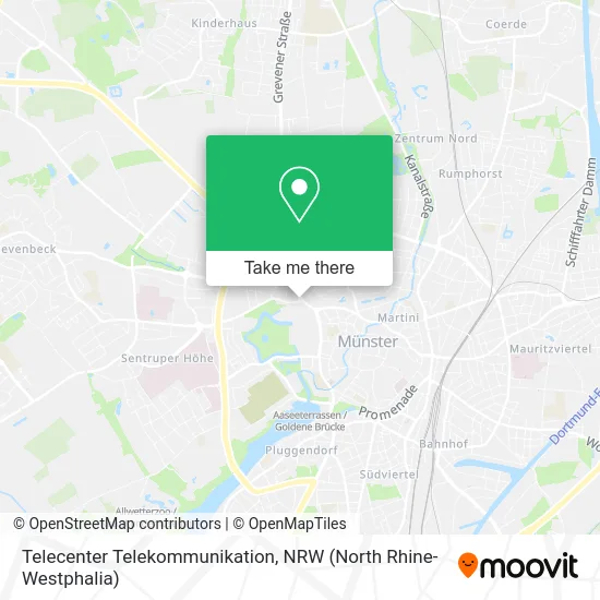 Telecenter Telekommunikation map