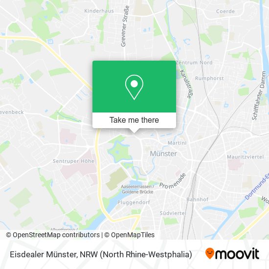 Eisdealer Münster map