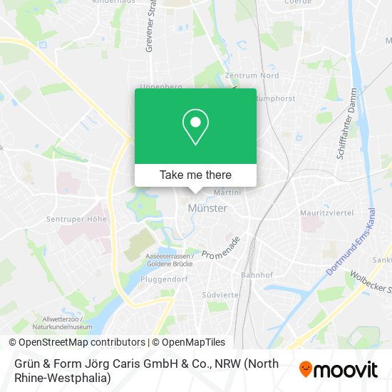Grün & Form Jörg Caris GmbH & Co. map
