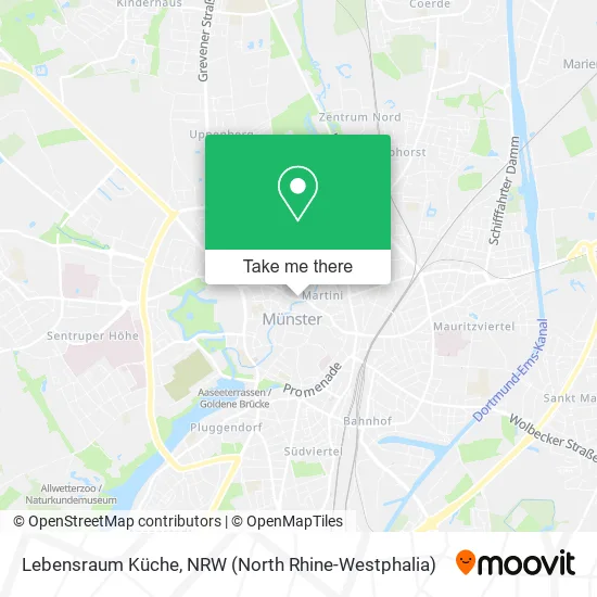 Lebensraum Küche map