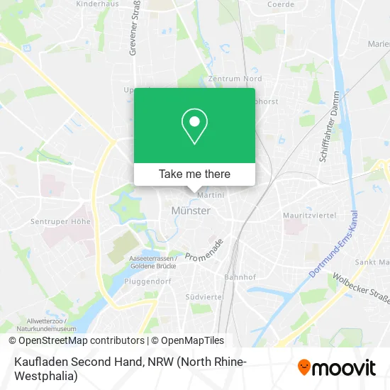 Карта Kaufladen Second Hand