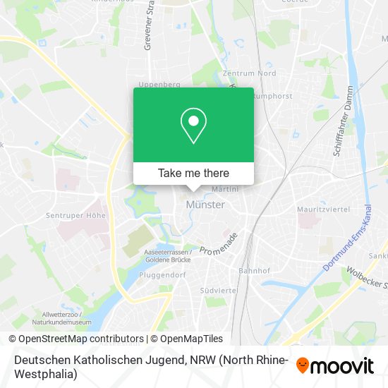Deutschen Katholischen Jugend map