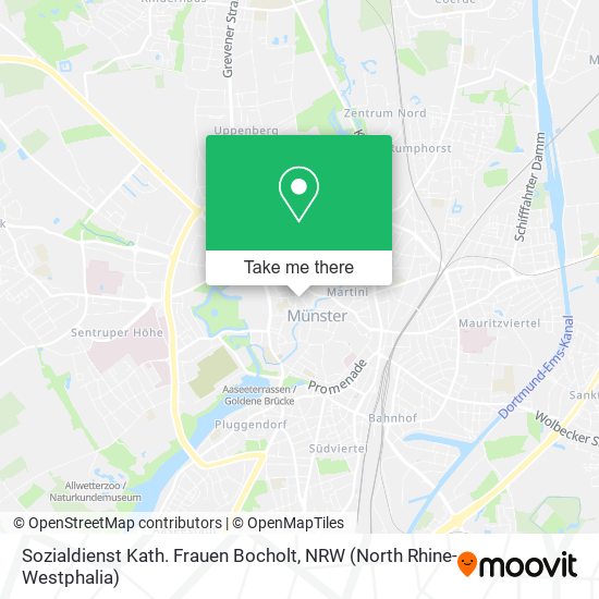 Sozialdienst Kath. Frauen Bocholt map