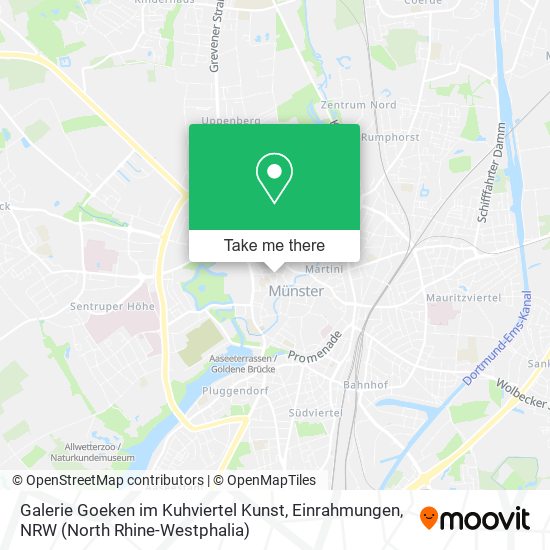 Galerie Goeken im Kuhviertel Kunst, Einrahmungen map