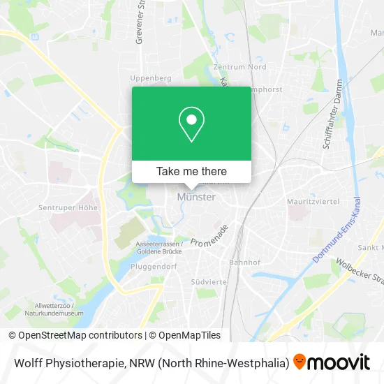 Карта Wolff Physiotherapie