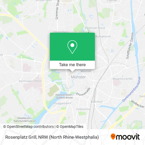 Rosenplatz Grill map