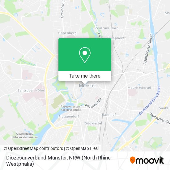 Diözesanverband Münster map