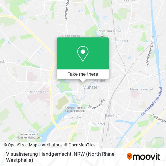 Visualisierung Handgemacht map