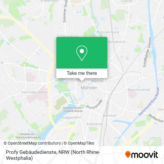 Profy Gebäudedienste map