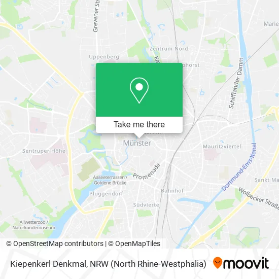 Карта Kiepenkerl Denkmal