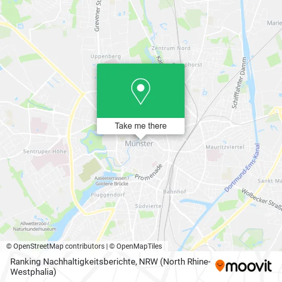 Ranking Nachhaltigkeitsberichte map