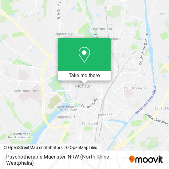 Карта Psychotherapie Muenster