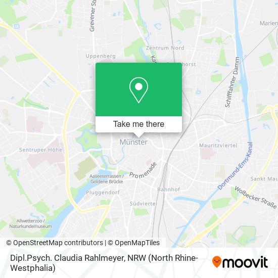 Dipl.Psych. Claudia Rahlmeyer map
