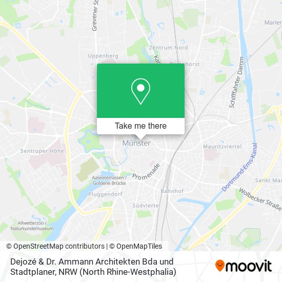 Dejozé & Dr. Ammann Architekten Bda und Stadtplaner map