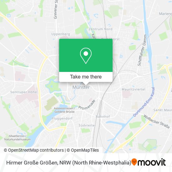 Hirmer Große Größen map
