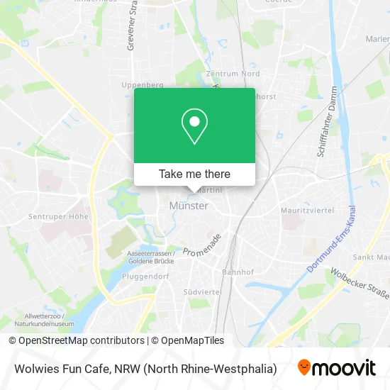 Карта Wolwies Fun Cafe