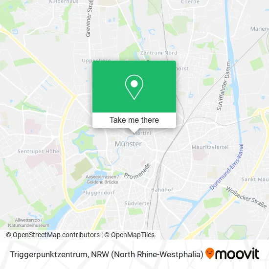 Карта Triggerpunktzentrum