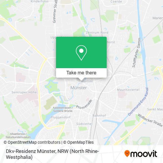 Dkv-Residenz Münster map
