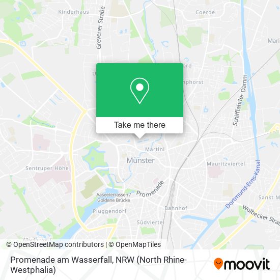 Promenade am Wasserfall map