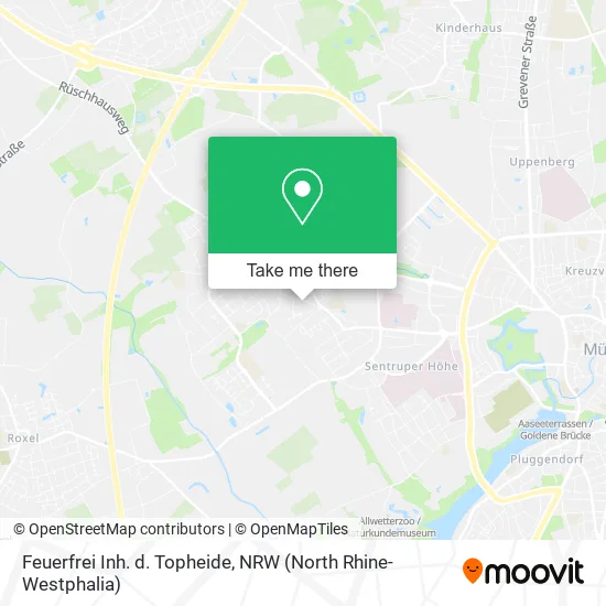 Карта Feuerfrei Inh. d. Topheide