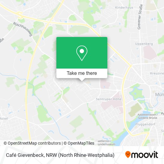 Café Gievenbeck map