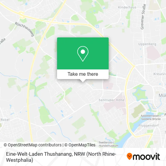 Карта Eine-Welt-Laden Thushanang