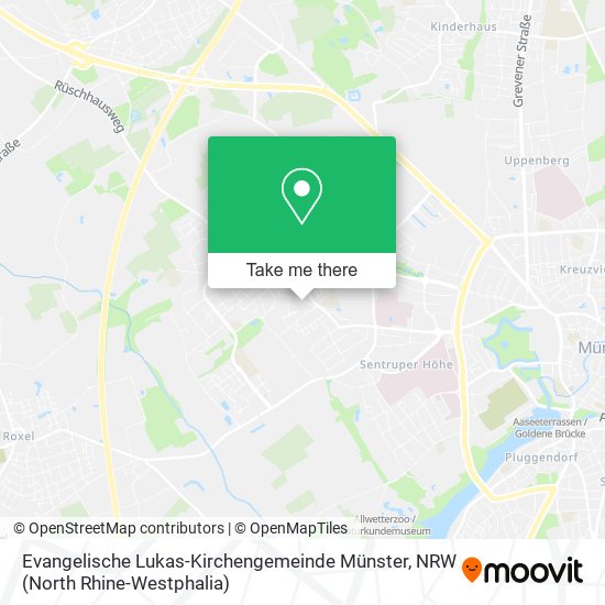 Evangelische Lukas-Kirchengemeinde Münster map