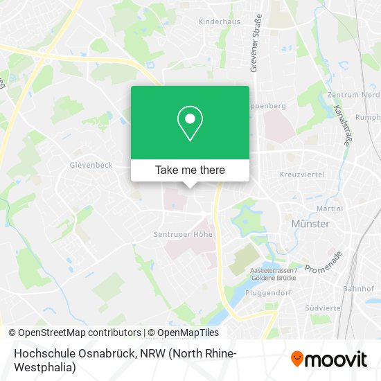 Hochschule Osnabrück map