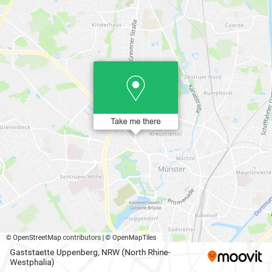 Карта Gaststaette Uppenberg