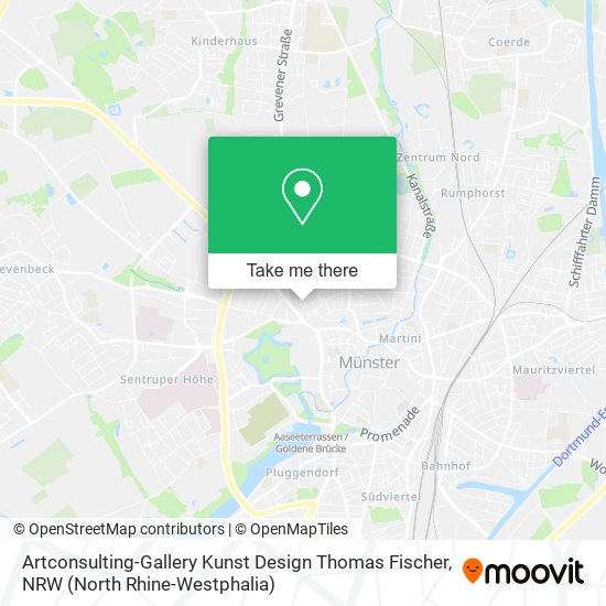 Artconsulting-Gallery Kunst Design Thomas Fischer map
