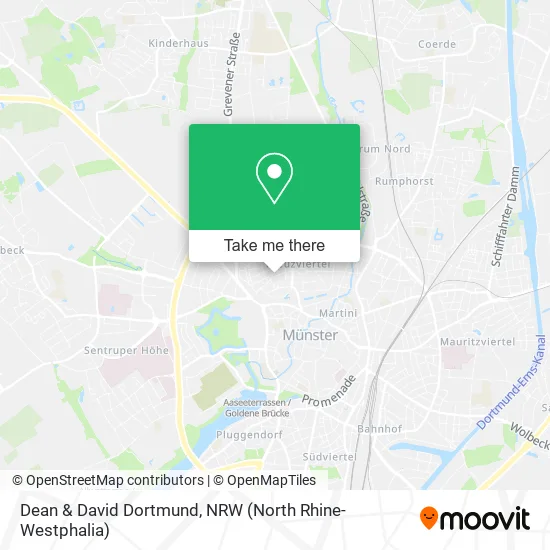 Карта Dean & David Dortmund