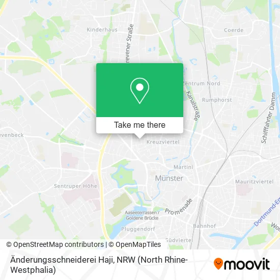 Карта Änderungsschneiderei Haji