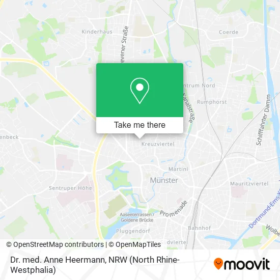 Карта Dr. med. Anne Heermann