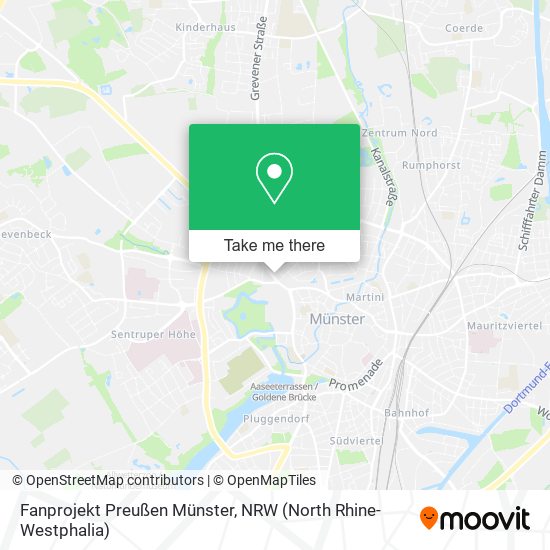 Карта Fanprojekt Preußen Münster