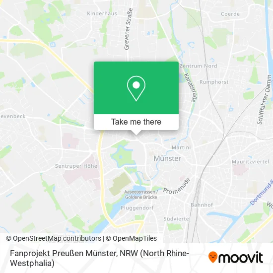 Карта Fanprojekt Preußen Münster