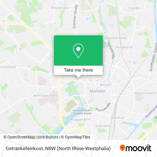 Getränkefeinkost map