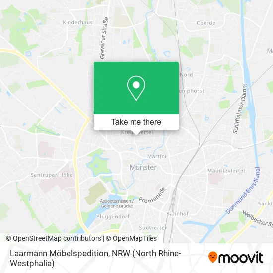 Карта Laarmann Möbelspedition