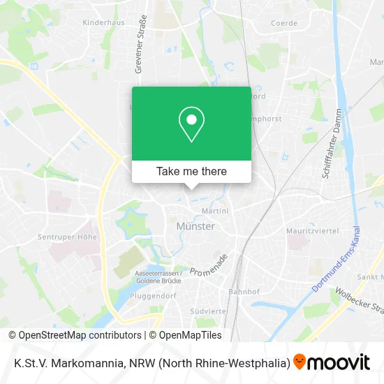 K.St.V. Markomannia map