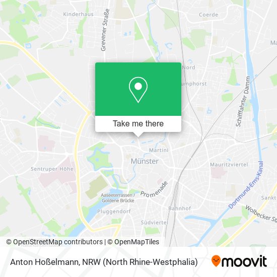 Anton Hoßelmann map