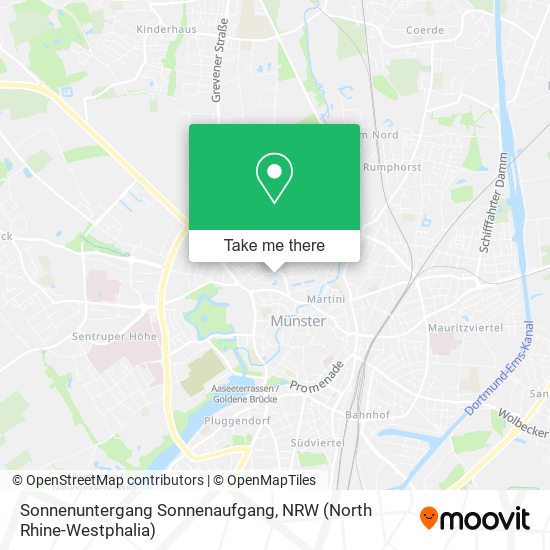 Sonnenuntergang Sonnenaufgang map