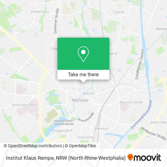 Карта Institut Klaus Rempe