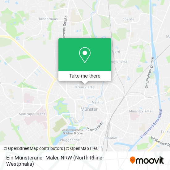 Ein Münsteraner Maler map