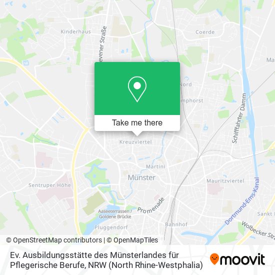 Ev. Ausbildungsstätte des Münsterlandes für Pflegerische Berufe map