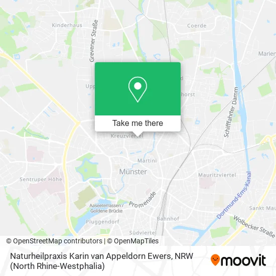 Карта Naturheilpraxis Karin van Appeldorn Ewers