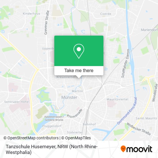 Tanzschule Husemeyer map