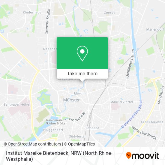 Institut Mareike Bietenbeck map