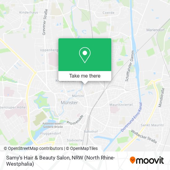 Samy's Hair & Beauty Salon map