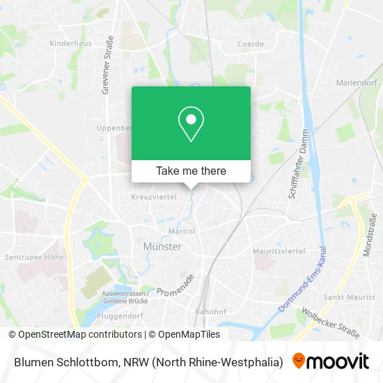 Blumen Schlottbom map