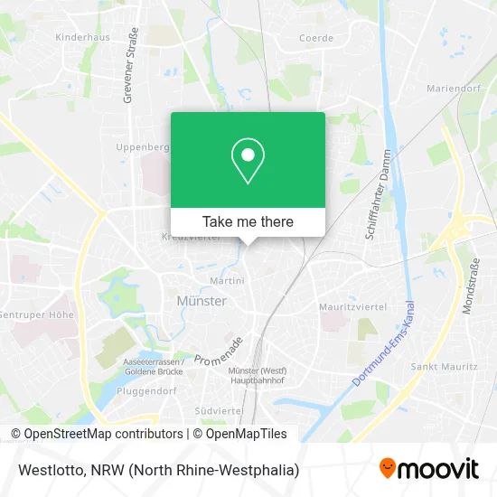 Westlotto map